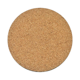 Circle MDF Coaster - Cork Base
