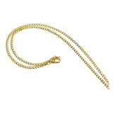 I Love You Necklace Locket Sublimation Blank - Gold