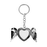 Angel Wings Metal Keyring