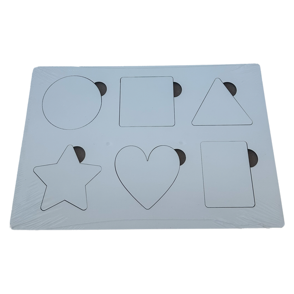6pcs Baby Shape Puzzle Sublimation Blank