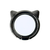 Cat Ears Metal Phone Grip – Black