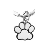 Dog Multi-Charm Metal Keyring