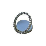 Gold Diamanté Circle Shape Metal Phone Grip