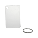 Rectangle MDF Keyring
