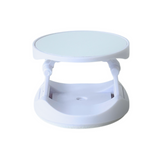 White Rotatable Phone Grip Pop-Out Ring Stand