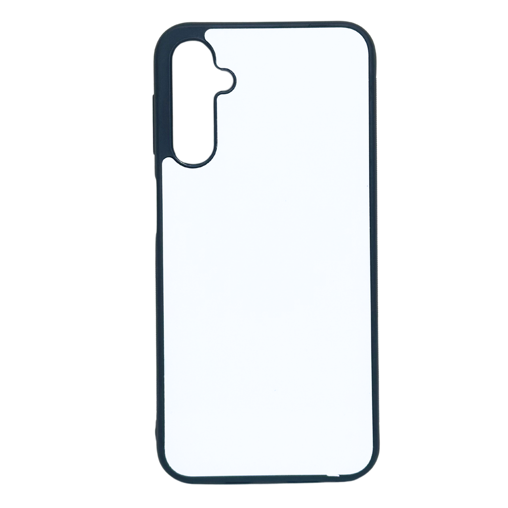 Samsung Galaxy A24 - TPU Rubber Sublimation Mobile Phone Case - Black