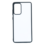 Samsung Galaxy A72 - TPU Rubber Sublimation Mobile Phone Case - Black