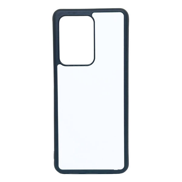 Samsung Galaxy S20 Ultra - TPU Rubber Sublimation Mobile Phone Case - Black