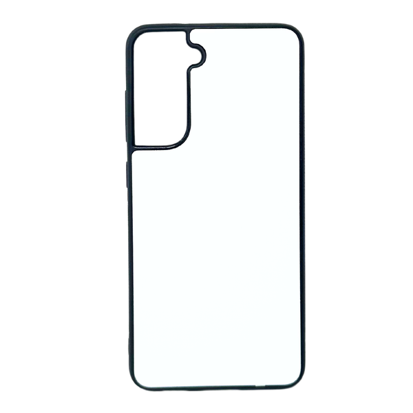 Samsung Galaxy S21 FE - TPU Rubber Sublimation Mobile Phone Case - Black