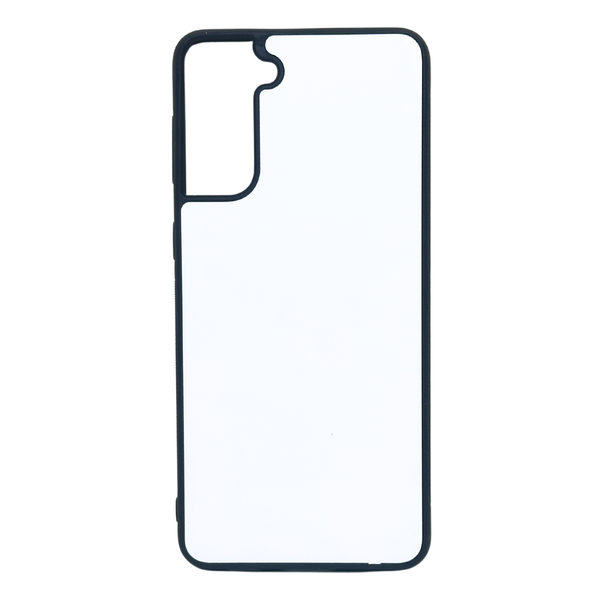 Samsung Galaxy S21 Plus - TPU Rubber Sublimation Mobile Phone Case - Black