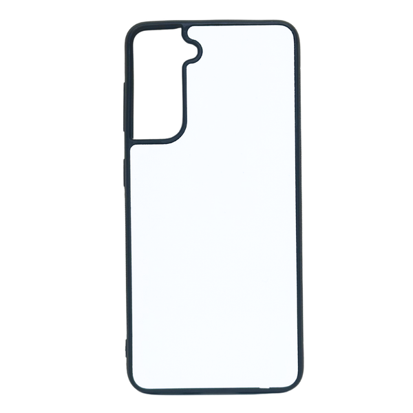 Samsung Galaxy S21 - TPU Rubber Sublimation Mobile Phone Case - Black
