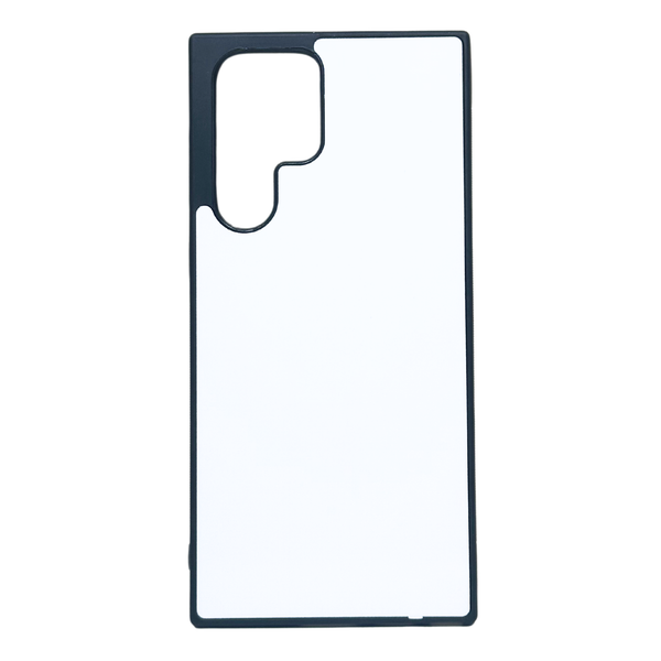 Samsung Galaxy S22 Ultra - TPU Rubber Sublimation Mobile Phone Case - Black