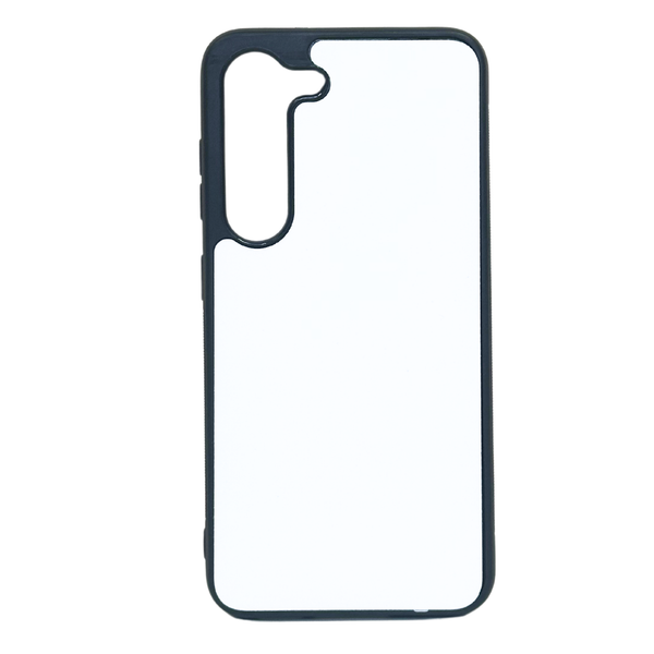 Samsung Galaxy S23 - TPU Rubber Sublimation Mobile Phone Case - Black