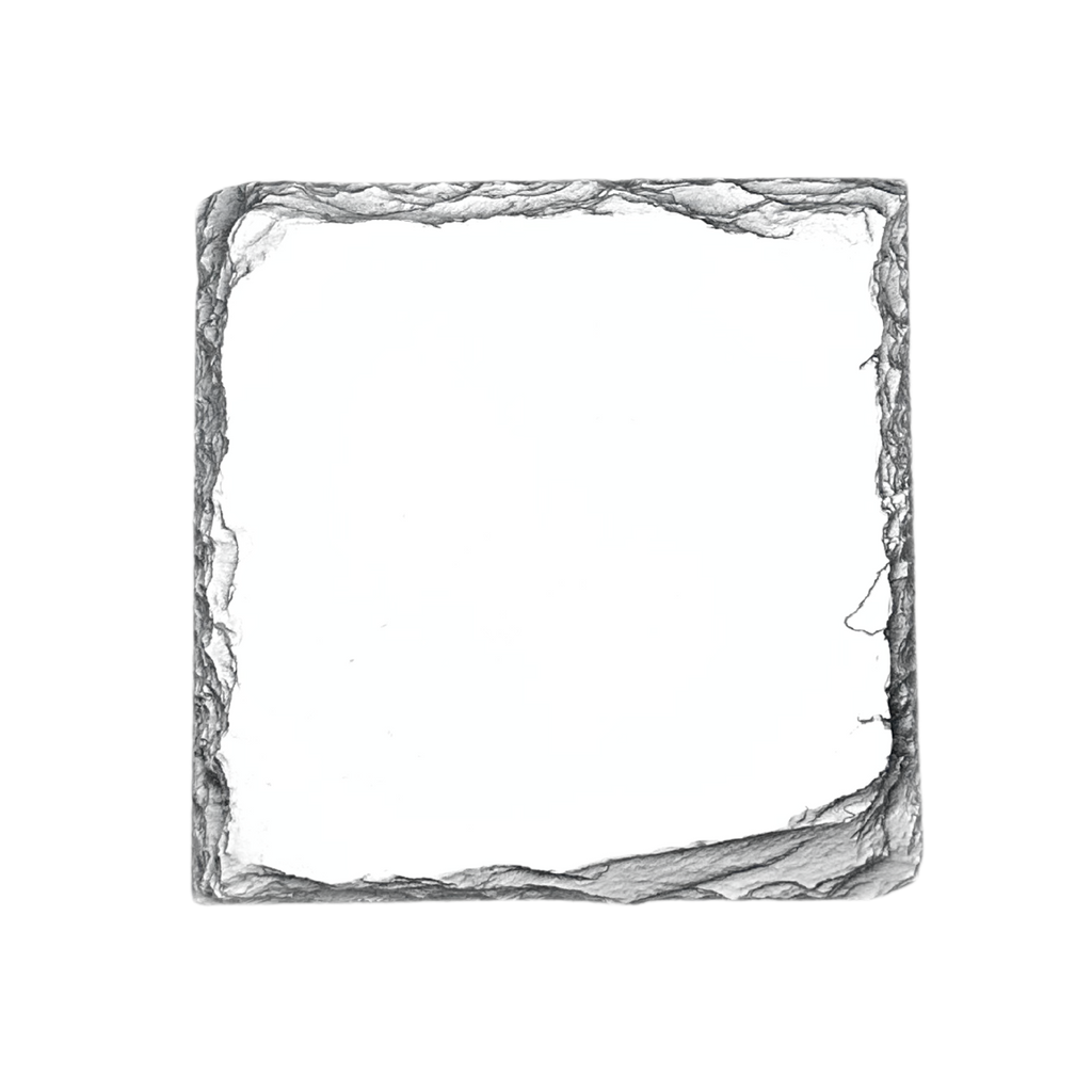 Grey Slate Sublimation Coaster