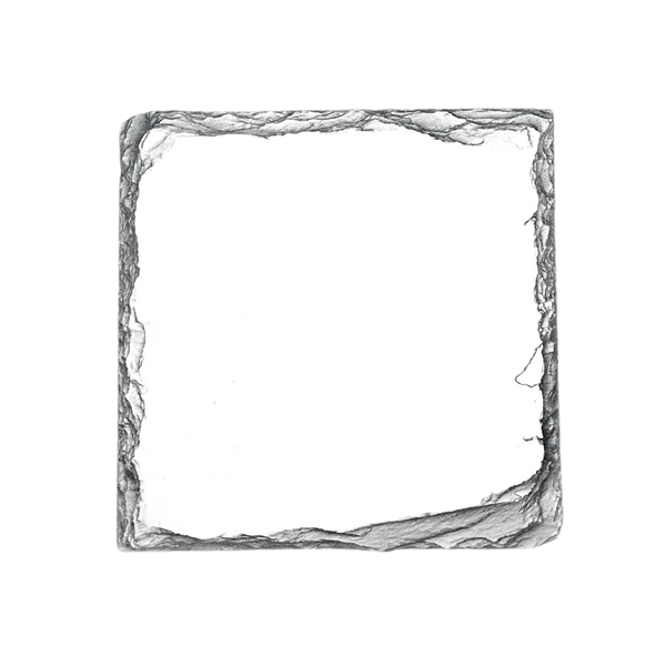 Grey Slate Sublimation Coaster