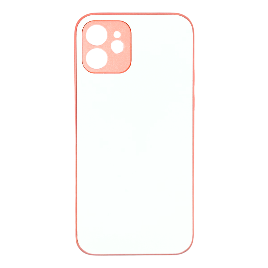 iPhone 12 - Standard TPU Rubber Sublimation Phone Case - Pink