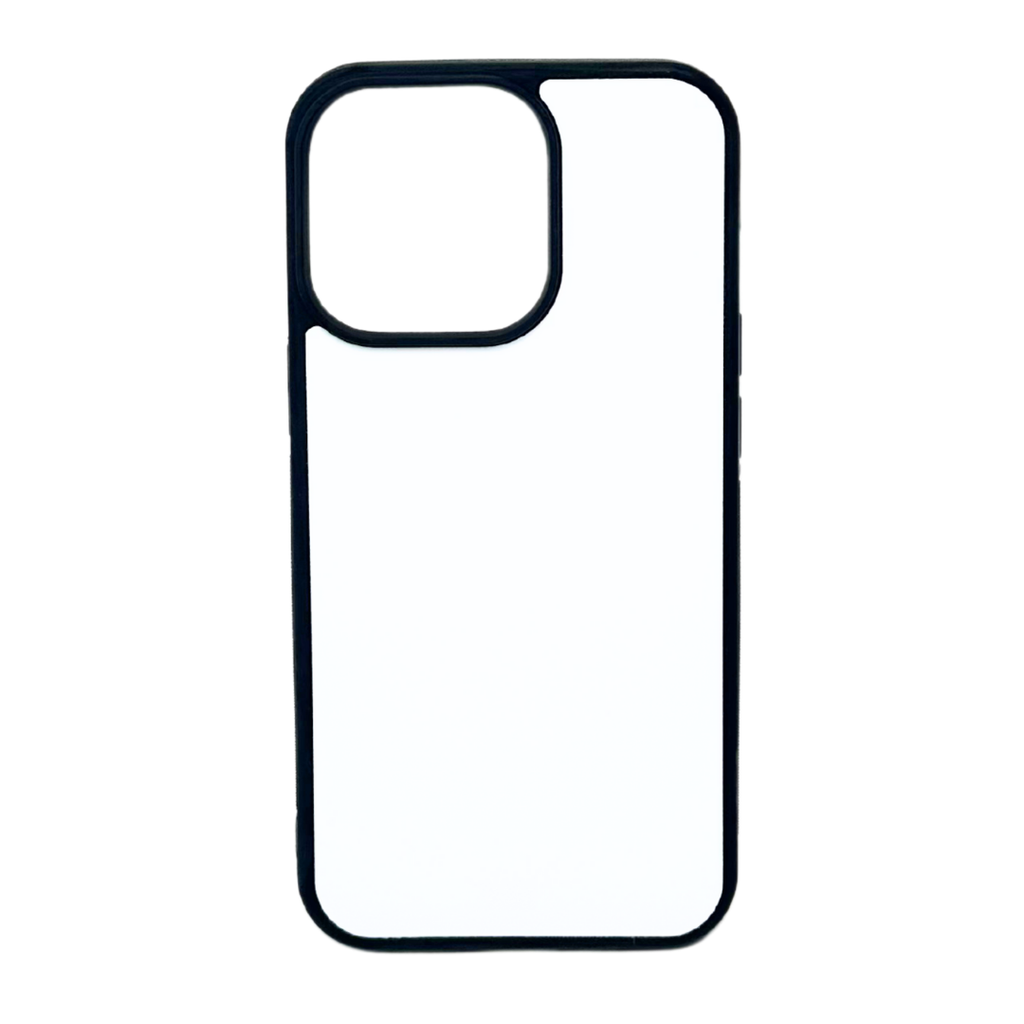 iPhone 13 Pro - Old Style MagSafe TPU Rubber Sublimation Phone Case - Black