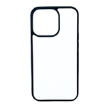 iPhone 13 Pro - Old Style MagSafe TPU Rubber Sublimation Phone Case - Black