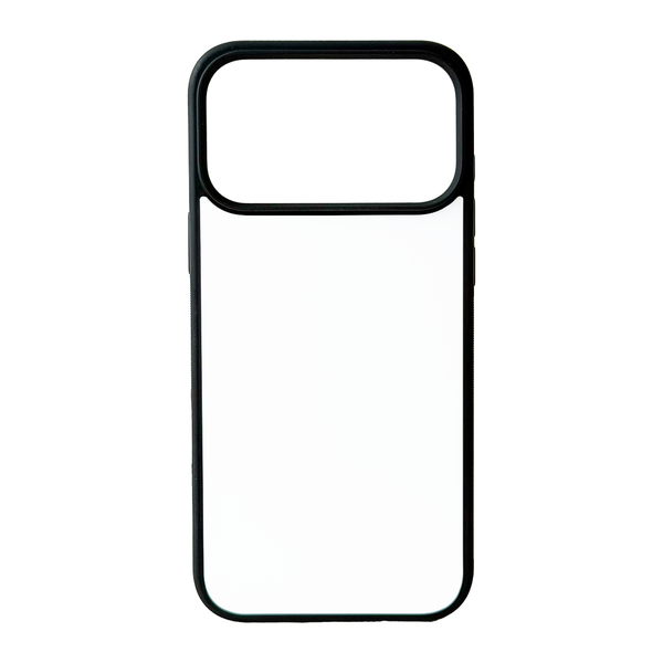 iPhone 17 Pro Max - TPU Rubber Sublimation Phone Case (Highest Quality) - Black