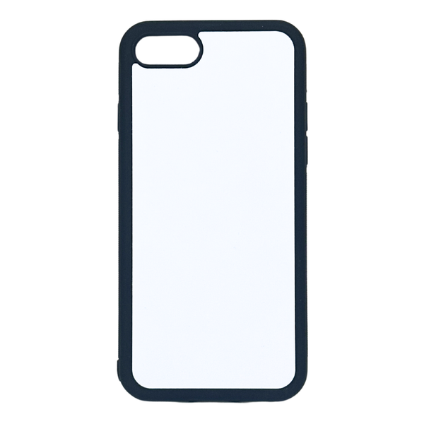 iPhone 7 / 8 / SE2020 - TPU Rubber Sublimation Phone Case (Highest Quality) - Black