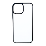 iPhone 13 Mini - TPU Rubber Sublimation Phone Case (Highest Quality) - Black