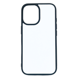 iPhone 16 - TPU Rubber Sublimation Phone Case (Highest Quality) - Black