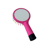 Small Silicone Hair Brush - Pink