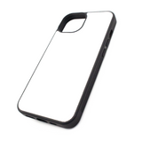 iPhone 15 - TPU Rubber Case (Highest Quality) - Black Sublizon