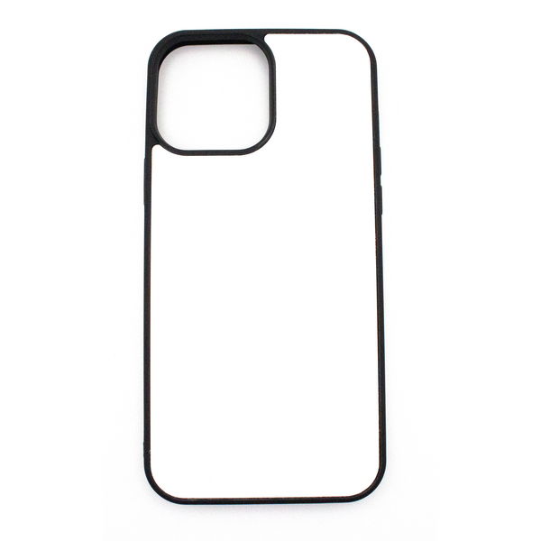 iPhone 15 Plus - TPU Rubber Case (Highest Quality) - Black Sublizon