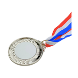 Silver Overhead Medal - Double Sided