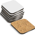 MDF Coasters x2pcs (Cork Backed) Sublizon