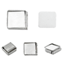 Italian Nomination Stainless Steel Silver Charm Sublimation Blank