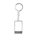 Best Friends Metal Keyring - Silver
