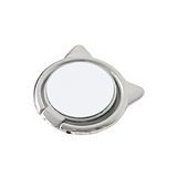 Cat Ears Metal Phone Grip – Silver