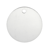 Circle MDF Keyring - Double Sided