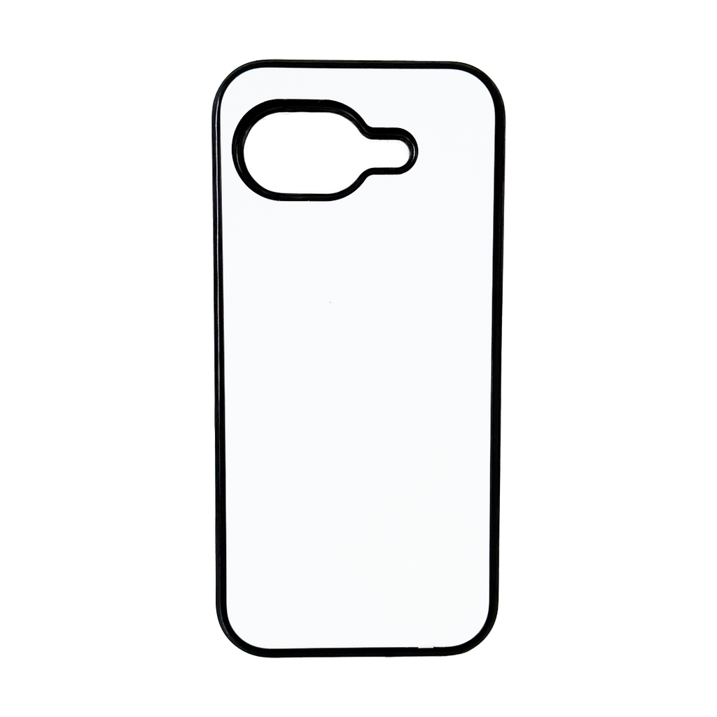 Google Pixel 10A - TPU Rubber Sublimation Mobile Phone Case - Black
