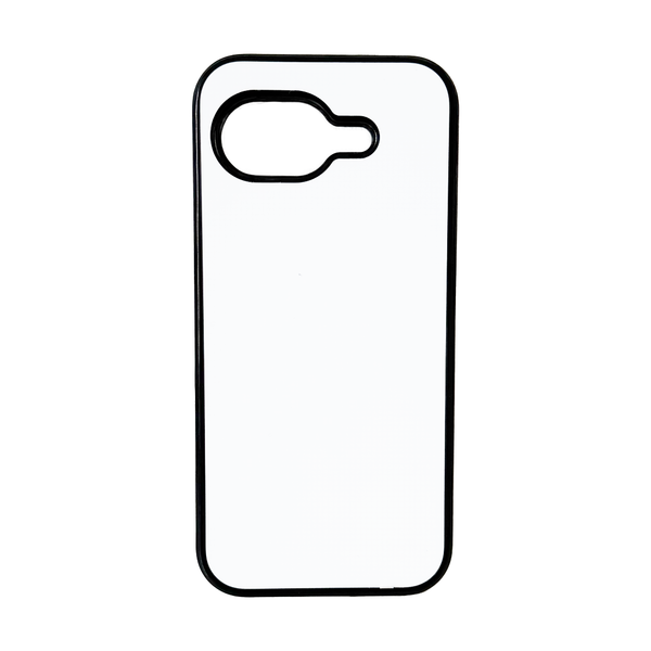 Google Pixel 10A - TPU Rubber Sublimation Mobile Phone Case - Black