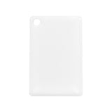 Rectangle Shape Acrylic White Keyring