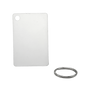 Rectangle MDF Keyring