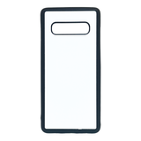 Samsung Galaxy S10 Plus - TPU Rubber Sublimation Mobile Phone Case - Black