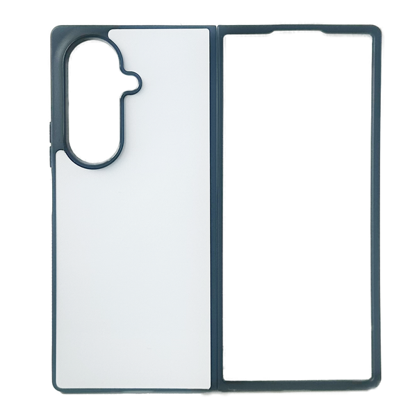 Samsung Galaxy Z Fold 7 - TPU Rubber Sublimation Mobile Phone Case - Black
