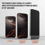 iPhone 17 Pro Max - Privacy Tempered Glass Screen Guard Protector