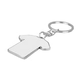 Shirt Shape Metal Keyring