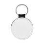Circle Leather Keyring - Double Sided