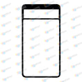 Google Pixel 6A - TPU Rubber Sublimation Case - Black Sublizon