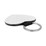 Heart Leather Keyring - Double Sided