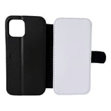 iPhone 12 / 12 Pro - PU Leather Flip Wallet Sublimation Phone Case