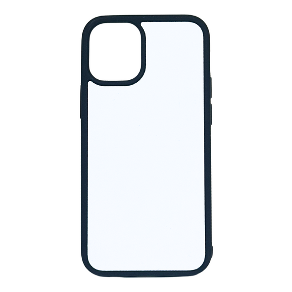 iPhone 12 Mini - MagSafe TPU Rubber Sublimation Phone Case - Black