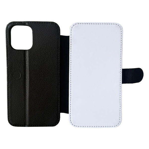 iPhone 12 Pro Max - PU Leather Flip Wallet Sublimation Phone Case