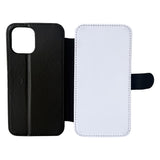 iPhone 12 Pro Max - PU Leather Flip Wallet Sublimation Phone Case